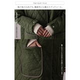 ロングコート キルティング レディース アウター 中綿 コート | HUG.U | 詳細画像23
