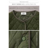 ロングコート キルティング レディース アウター 中綿 コート | HUG.U | 詳細画像24