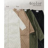 ロングコート キルティング レディース アウター 中綿 コート | HUG.U | 詳細画像9