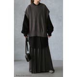 トップス ロングシャツ ナチュラル ブラウス ノーカラー ロング チュニック | HUG.U | 詳細画像33