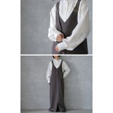 トップス ロングシャツ ナチュラル ブラウス ノーカラー ロング チュニック | HUG.U | 詳細画像4