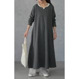 ワンピース ロングワンピース レディース ワンピ ルームウエア 体型カバー | HUG.U | 詳細画像16 