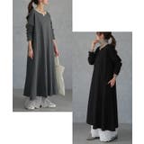 ワンピース ロングワンピース レディース ワンピ ルームウエア 体型カバー | HUG.U | 詳細画像7 