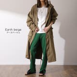 アウター コート ロングコート マウンテンパーカー ロング ミリタリーコート | HUG.U | 詳細画像9