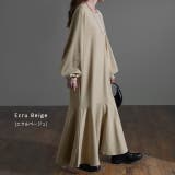 ワンピース レディース マーメイド 長袖 ワンピ 黒 ロングワンピース Aライ | HUG.U | 詳細画像11 