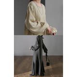 ワンピース レディース マーメイド 長袖 ワンピ 黒 ロングワンピース Aライ | HUG.U | 詳細画像25 