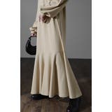 ワンピース レディース マーメイド 長袖 ワンピ 黒 ロングワンピース Aライ | HUG.U | 詳細画像3 