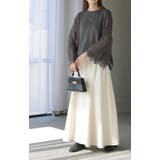 ニット トップス レディース レース レーストップス ケープ シアー ブラック | HUG.U | 詳細画像20 