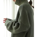 ニット タートルネック レディース セーター トップス 長袖 ハイネック コ | HUG.U | 詳細画像25