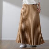 ラテ | ロングスカート プリーツ スカート レディース ボトムス ロング 大きいサイズ | HUG.U