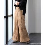 パンツ レディース ボトムス プリーツ ワイドパンツ ワイド プリーツパンツ | HUG.U | 詳細画像18 