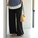 パンツ レディース ボトムス プリーツ ワイドパンツ ワイド プリーツパンツ | HUG.U | 詳細画像7 