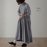 ニットワンピース ロング レディース ワンピース 黒 ニットワンピ ハイネック | HUG.U | 詳細画像12 