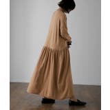 ニットワンピース ロング レディース ワンピース 黒 ニットワンピ ハイネック | HUG.U | 詳細画像5 