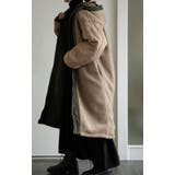 アウター リバーシブル キルティング コート レディース モッズコート ボア | HUG.U | 詳細画像10 