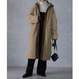 アウター リバーシブル キルティング コート レディース モッズコート ボア | HUG.U | 詳細画像18 