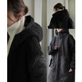 アウター リバーシブル キルティング コート レディース モッズコート ボア | HUG.U | 詳細画像23 