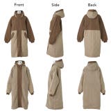 アウター リバーシブル キルティング コート レディース モッズコート ボア | HUG.U | 詳細画像29 