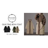 アウター リバーシブル キルティング コート レディース モッズコート ボア | HUG.U | 詳細画像31 