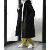 アウター リバーシブル キルティング コート レディース モッズコート ボア | HUG.U | 詳細画像5 