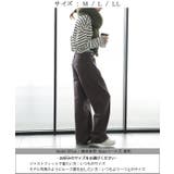 パンツ チノパンツ レディース ワイドパンツ ワイド 大きいサイズ ストレッチ | HUG.U | 詳細画像27 