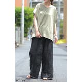 ワイドパンツ レディース レース パンツ ロング 暖か ボトムス 総レース ゴ | HUG.U | 詳細画像13 