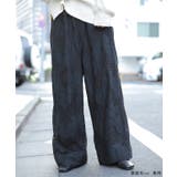 ワイドパンツ レディース レース パンツ ロング 暖か ボトムス 総レース ゴ | HUG.U | 詳細画像21 