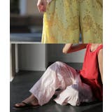 ワイドパンツ レディース レース パンツ ロング 暖か ボトムス 総レース ゴ | HUG.U | 詳細画像22 