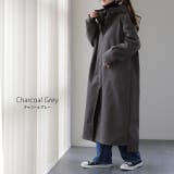 アウター 裏起毛 ミリタリーコート 暖か レディース ロングコート 極暖 コー | HUG.U | 詳細画像13