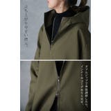 アウター 裏起毛 ミリタリーコート 暖か レディース ロングコート 極暖 コー | HUG.U | 詳細画像15