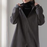 アウター 裏起毛 ミリタリーコート 暖か レディース ロングコート 極暖 コー | HUG.U | 詳細画像23