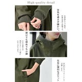 アウター 裏起毛 ミリタリーコート 暖か レディース ロングコート 極暖 コー | HUG.U | 詳細画像24