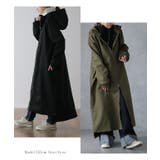 アウター 裏起毛 ミリタリーコート 暖か レディース ロングコート 極暖 コー | HUG.U | 詳細画像26