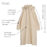 アウター ミリタリー レディース ロングコート モッズコート ロング 大きいサ | HUG.U | 詳細画像9