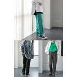 パンツ レディース ストレッチ ゆったり ストレートパンツ ゴム きれいめ ロ | HUG.U | 詳細画像18