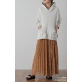 スカート ロング シフォン プリーツ レディ―ス ボトムス プリーツスカート | HUG.U | 詳細画像13 