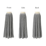 スカート ロング シフォン プリーツ レディ―ス ボトムス プリーツスカート | HUG.U | 詳細画像26 