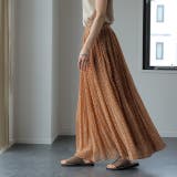 スカート ロング シフォン プリーツ レディ―ス ボトムス