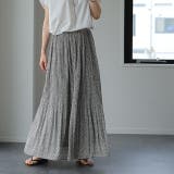 ビオラグレー | スカート ロング シフォン プリーツ レディ―ス ボトムス プリーツスカート | HUG.U
