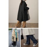 アウター レディース ミリタリー ライトアウター ロング スプリングコート | HUG.U | 詳細画像17