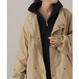 アウター レディース ミリタリー ライトアウター ロング スプリングコート | HUG.U | 詳細画像19