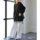 トップス レディース トレーナー  無地 スウェット スエット オーバーサイズ | HUG.U | 詳細画像4 