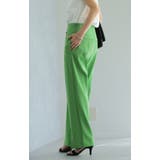 パンツ レディース 美脚 きれいめ 美尻 ボトムス イージーパンツ ストレート | HUG.U | 詳細画像10 