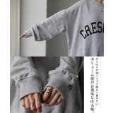 トップス レディース スウェット ロゴ トレーナー プルオーバー オーバーサイ | HUG.U | 詳細画像20