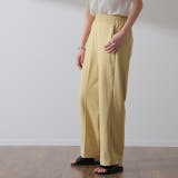 ミモザイエロー | パンツ レディース テーパードパンツ ストレートパンツ ボトムス ゆったり カ | HUG.U