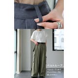 パンツ「リネンタッチ」 カーゴパンツ リネン | HUG.U | 詳細画像19