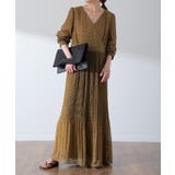 ワンピース シフォン プリーツ ロングワンピース レディース プリーツワンピ | HUG.U | 詳細画像19