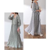 ワンピース シフォン プリーツ ロングワンピース レディース プリーツワンピ | HUG.U | 詳細画像22