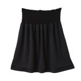 ブラック | 付け裾  レイヤード 腹巻き 体型カバー 大きいサイズ レディース 腹巻 イン | HUG.U