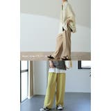 パンツ レディース ワイドパンツ スラックス ワイド ロング カラーパンツ ゴ | HUG.U | 詳細画像9 